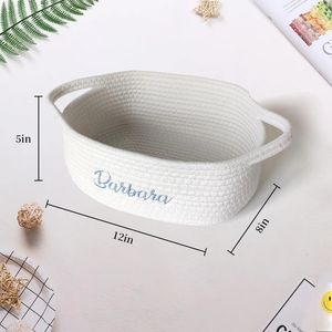 <span class=keywords><strong>2025</strong></span> Großhandel Korbgeflecht für Geschenke mit Geschenktüten und Bändern, Seilkorb für Dekorationen, Aufbewahrungskorb mit Griffen - Product Image 2