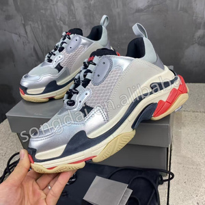 Chaussures de sport décontractées pour homme, baskets triples épaisses de créateur, pour le tennis, le jogging et la course en extérieur - Product Image 5