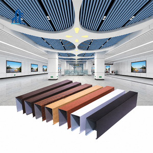 <span class=keywords><strong>Plafond</strong></span> <span class=keywords><strong>suspendu</strong></span> en aluminium à lamelles métalliques <span class=keywords><strong>pour</strong></span> vente en gros - Product Image 1