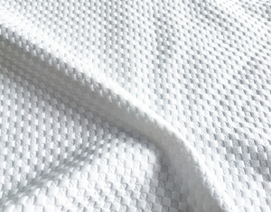 <span class=keywords><strong>Simba</strong></span> Blanc Polyester Tricoté Matelas Ticking Tissu pour Matelas Mousse Taie d'oreiller - Product Image 3