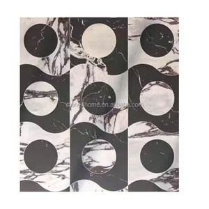 Đen Nero MARQUINA đá cẩm thạch khảm gạch mô hình giọng phòng tắm sàn tường gạch nhà bếp xương cá tường <span class=keywords><strong>Chevron</strong></span> - Product Image 5