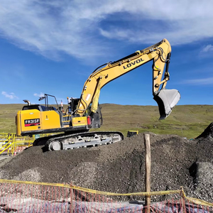 Excavatrice lourde Lovol FR315F de 31,5 tonnes, diesel, hydraulique, sur chenilles, pour travaux de terrassement à grande échelle, performances puissantes - Product Image 1