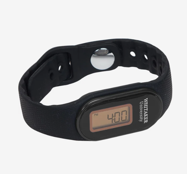 Custom Logo Tap N Read Fitness Tracker Pedometer Watch Waterproof Step Counter Calorie Monitor For Outdoor Running Sports