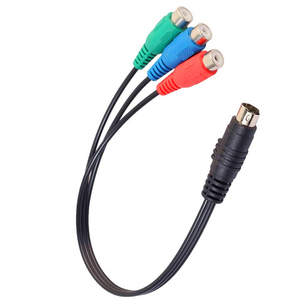Adaptateur de câble S-Video 7 broches vers 3 RCA AV pour téléviseur tricolore - Product Image 6