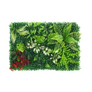 Panneau mural végétal autoportant 8 pieds pour plantes grimpantes, finition verte, avec 40 pots décoratifs <span class=keywords><strong>en</strong></span> forme de spirale, couleur champagne - Économique - Product Image 4