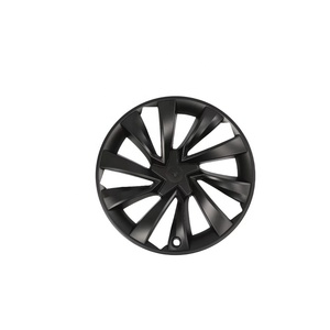 ฝาครอบล้อ <span class=keywords><strong>Tesla</strong></span> Model Y ขนาด 19 นิ้ว สีดำด้าน ลาย Spiral Storm วัสดุ ABS ชุดฝาครอบดุมล้อ ดีไซน์สวยงาม ทันสมัย ช่วยปรับปรุง/อัพเกรด ป้องกันรอยขีดข่วน ทนทานต่อการใช้งาน - Product Image 5