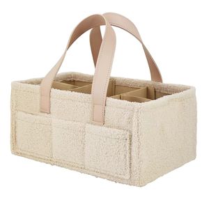 Хит продаж: Органайзер для детских подгузников из плюша и фетра, корзина для хранения детских принадлежностей, товары для новорожденных - Product Image 2