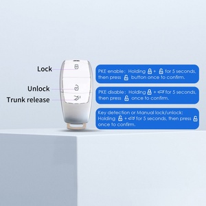 Kit de clé intelligente EASYGUARD PKE pour les classes A/B 2019- GLA GLB GLE GLS EQB avec bouton de démarrage OEM et accès confortable - Product Image 2