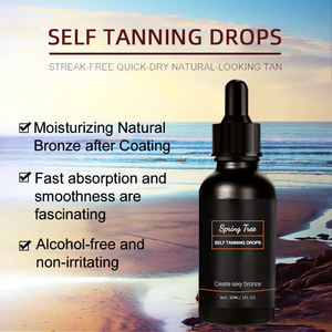 Groothandel Aangepaste Logo Kruiden Zonnebrand Bronzing Golden Body Tanning Drops Glowende Huid Oplossing Zonnebrandcrème Zelfbruinende Lotion 100% - Product Image 4