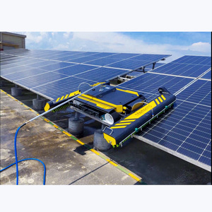 Robot de nettoyage solaire à vente chaude, machine de nettoyage de panneaux solaires, brosse robotisée avec un taux de satisfaction de 98 %. - Product Image 6