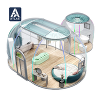 Hôtel bulle panoramique de 6 m |   Dôme en aluminium pour glamping de luxe, lieux d'événements en plein air et salles de villas