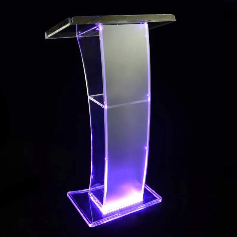 Светящийся светодиодный светильник VONVIK, прозрачный акриловый подиумный коммерческий плексигласный фонарь с логотипом