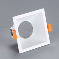 110V Led Celling Square 4 pouces sans garniture Downlight Logement Gu10 Gu5.3 Encastré Cob Led Module