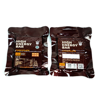 Biscuits au chocolat avec poudre de cacao, biscuits compressés d'urgence