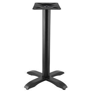 Pieds de table modernes de luxe pour bar, restaurant, argent, or, acier, noir, chrome, salle à manger, X, café, meubles, pieds de table industriels - Product Image 1
