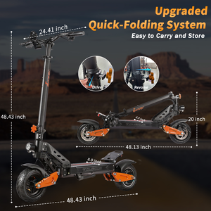 Trottinette électrique de conception urbaine pour les trajets quotidiens, livraison gratuite depuis l'entrepôt X1, livraison directe depuis l'entrepôt américain/européen - Product Image 6