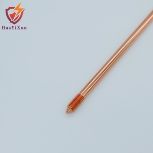 Thanh Nối Đất Hai Ren Bằng Thép Không Gỉ Mạ Đồng Để Nối Đất - Product Image 4