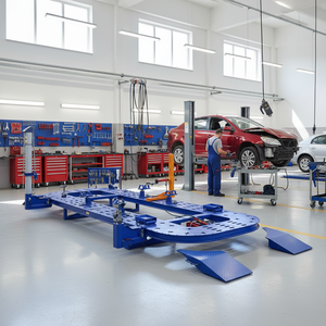 OBC Système <span class=keywords><strong>de</strong></span> <span class=keywords><strong>redressage</strong></span> <span class=keywords><strong>de</strong></span> <span class=keywords><strong>carrosserie</strong></span> automobile robuste pour châssis en fer et métal, avec <span class=keywords><strong>banc</strong></span> <span class=keywords><strong>de</strong></span> <span class=keywords><strong>redressage</strong></span> et tour <span class=keywords><strong>de</strong></span> traction 360° - Product Image 3
