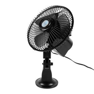 مروحة تبريد قوية للسيارة مع كوب شفط قوي، مروحة تهوية 12 فولت لتبريد سريع للمقصورة، تعمل بولاعة السجائر - Product Image 5