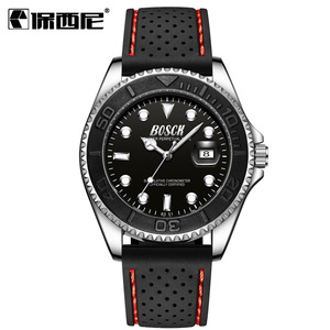 Bosck-<span class=keywords><strong>Reloj</strong></span> de pulsera de lujo para Hombre, accesorio masculino resistente al agua con <span class=keywords><strong>esfera</strong></span> grande luminosa, 8351 - Product Image 4