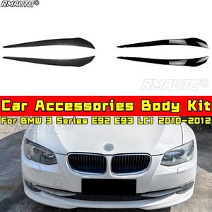 Accessoires de décoration de phares de voiture, garnitures de phares pour BMW Série 3 E92 E93 LCI 2010-2012 - Product Image 1