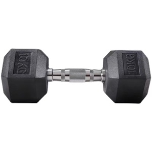 Bộ tạ tay lục giác 20kg phủ cao su đen chống trơn, đúc sắt, bán tại nhà máy - Product Image 6