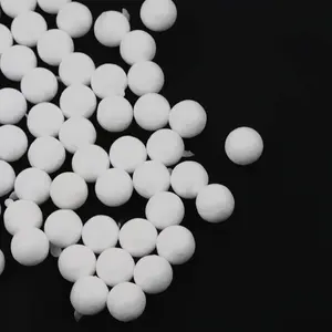 Perle di schiuma antifiamma ignifuga in polistirene EPS solido di alta qualità palline di polistirolo artigianato bianco per fai da te