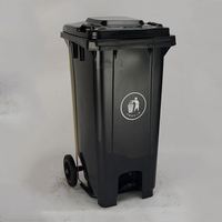 120 litres rue en plastique hdpe poubelle 120l poubelle