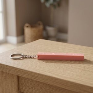 PVC Leather Hotel <b>Keychain</b> with <b>Custom</b> Logo for Business - Product Image 2