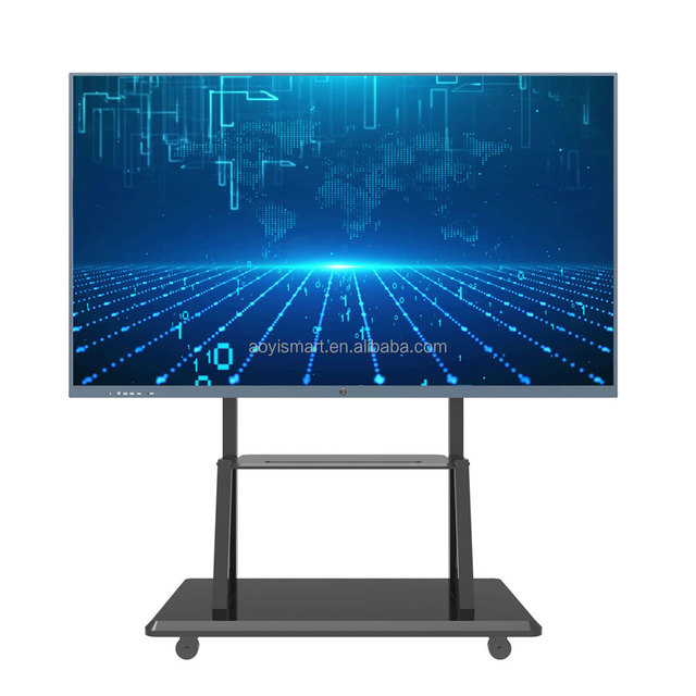 86/98 Inch LCD Display Panels High Refresh Rate 4K Interactive Flat Panel USB Input LCD Smart Interactive Whiteboard with Camera