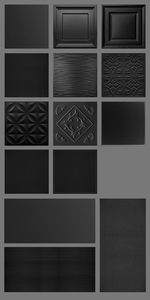 PVC Gỗ hiệu ứng PVC sinh thái Ốp phân vùng nội bộ Panels vẽ phòng bằng đá cẩm thạch không thấm nước tắm Trần sai thiết kế văn phòng - Product Image 3