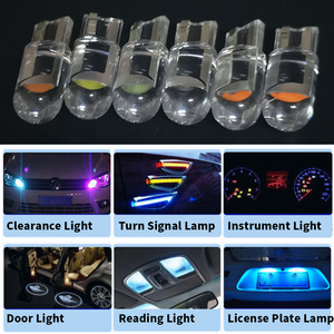 Ampoules <span class=keywords><strong>LED</strong></span> T10 5050 6SMD SMD pour voiture, <span class=keywords><strong>stroboscope</strong></span> jaune, nouveau, <span class=keywords><strong>12V</strong></span> - Product Image 6
