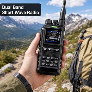 SenHaiX SHX-8650 Walkie Talkie de Doble Banda, Radio Bidireccional de Alta Potencia de 5W, Banda Aérea, Alerta de Emergencia SOS, Audio Bluetooth - Product Image 2