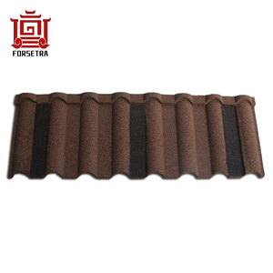 标准质量杭州屋面瓦铝镀锌彩色石材涂层金属屋面瓦在线市场 - Product Image 4