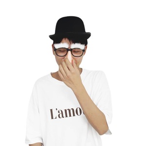 Lunettes de clown à gros nez pour Halloween, taille adulte, accessoires de fête en plastique, accessoire de costume amusant - Product Image 5