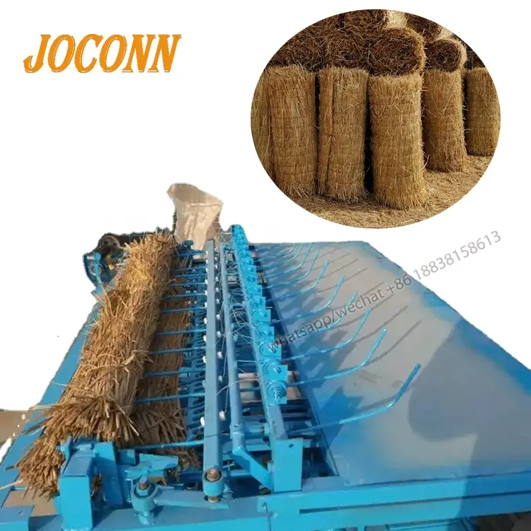 Machine de fabrication de matelas Tatami en paille de ferme machine à tisser le tricot pour rideaux en bambou machine à coudre pour matelas Rush Grass