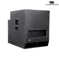 Subwoofer Activo de Madera de Alta Potencia de 1100 W RMS, Controlador de Graves Neo de 15 Pulgadas, Caja de Graves Profesional para Escenario de 2 Pulgadas