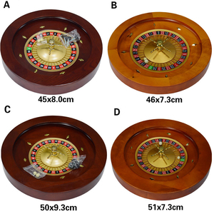Ruleta de <span class=keywords><strong>Casino</strong></span> de Madera Tipo C de Alta Calidad Juego de <span class=keywords><strong>Bingo</strong></span> Plato Giratorio de Ruleta Rusa con Bolas de Acero - Product Image 2