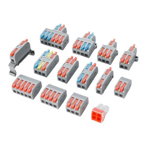 ขั้วต่อสายไฟแบบเสียบได้ PCT Quick Connect Terminal Block 2 เข้า 2 ออก แบบกันน้ำ สำหรับการเดินสายไฟฟ้า - Product Image 1