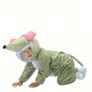 Costume Onesie unisexe pour enfants Combinaison imprimée à la mode pour les spectacles de maternelle <span class=keywords><strong>et</strong></span> <span class=keywords><strong>le</strong></span> style de personnage TV d'Halloween - Product Image 3