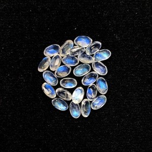 3x5mm Natural Rainbow <b>Moonstone</b> AAA Quality Oval Faceted Blue Gemstone IGI Certified Heat Treated Wholesale Price Loose Gemstone - Product Image 3