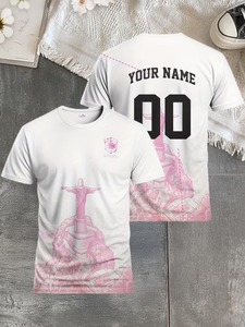 T-shirts de style brésilien pour hommes et adolescents - fabriqués par l'usine de vêtements Christ the Savior, personnalisation disponible. F10 - Product Image 3