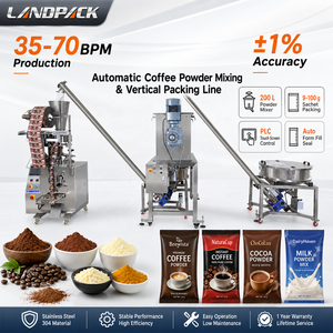 Máquina Automática para Envasar y Empacar Especias, Harina de Trigo, Pimentón Picante, Café Molido Instantáneo en Bolsas y Sobres - Product Image 1