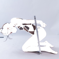 Cadre de bondage en bois BDSM, mobilier sexuel, menottes pour les fesses et les pieds, accessoires érotiques, jouets sexuels pour couples pour jeux adultes