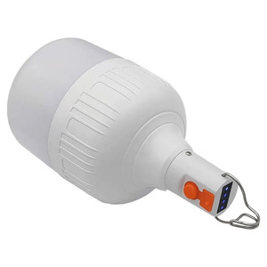 Led Rechargeable <b>Bulb</b> 5W 5V Lithium Ion <b>Battery</b> Outdoor Camping Flashlight Light - Product Image 3