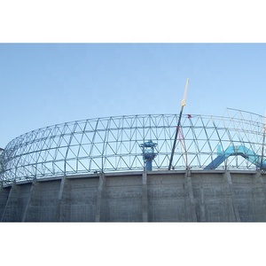 Servicio de Rediseño de Estructuras Espaciales SAFS, Nave de Almacenamiento de Carbón de Acero Prefabricado, Construcción Rápida, Entrega en 30 Días - Product Image 4