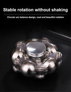 Nuevo Fidget Spinner Metálico Antiestrés, Juguete Giratorio para Adultos y Niños, Juguete Antiestrés para Niños - Product Image 5