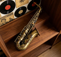 Vintage Finish Alto Saxophone Professional Musical Instrument for Adults