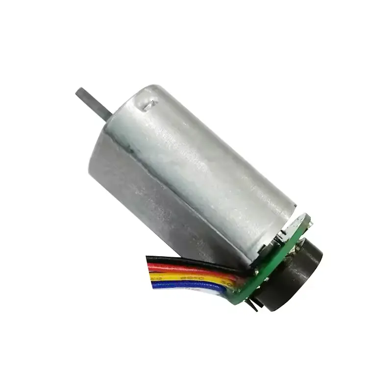 High speed 180 electric brush DC motor with encorder for for hair drier and electric toothbrush 12V