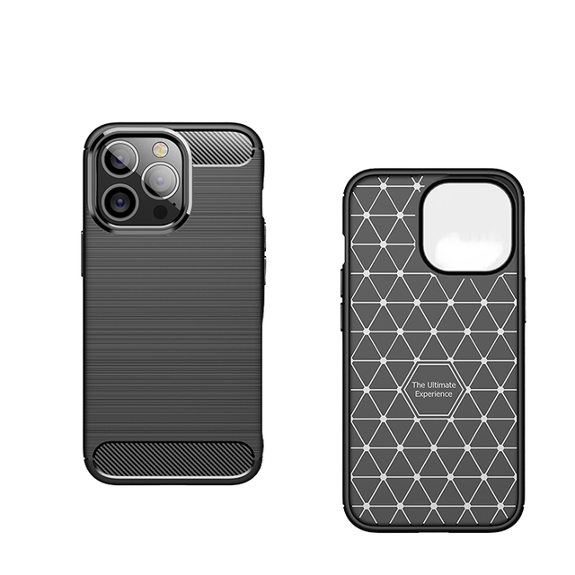 Carbon Fiber Silicone TPU Mobile Cover Cases for Sony Xperia 10 Vi Phone case 1 5 10 V XZ1 XZ2 XA1 XA2 XA4 Ultra Plus L1 L2 L3